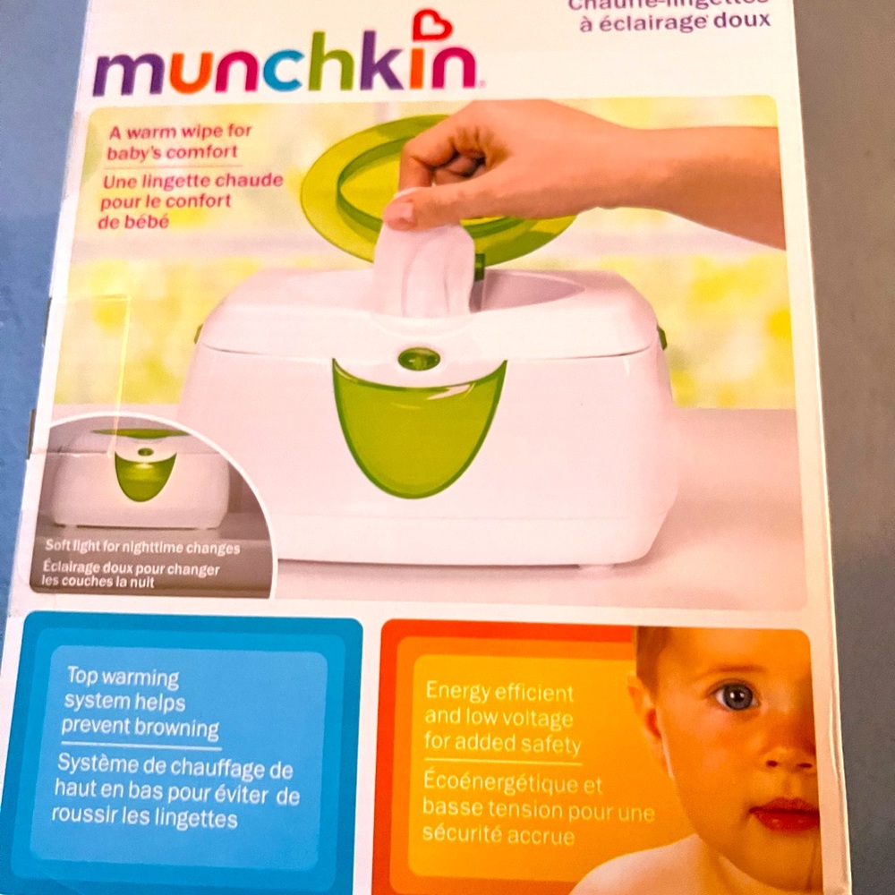 Munchkin Warm Glow Wipe Warmer